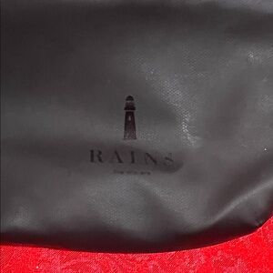 Rains Crossbody Charcoal Black Bag